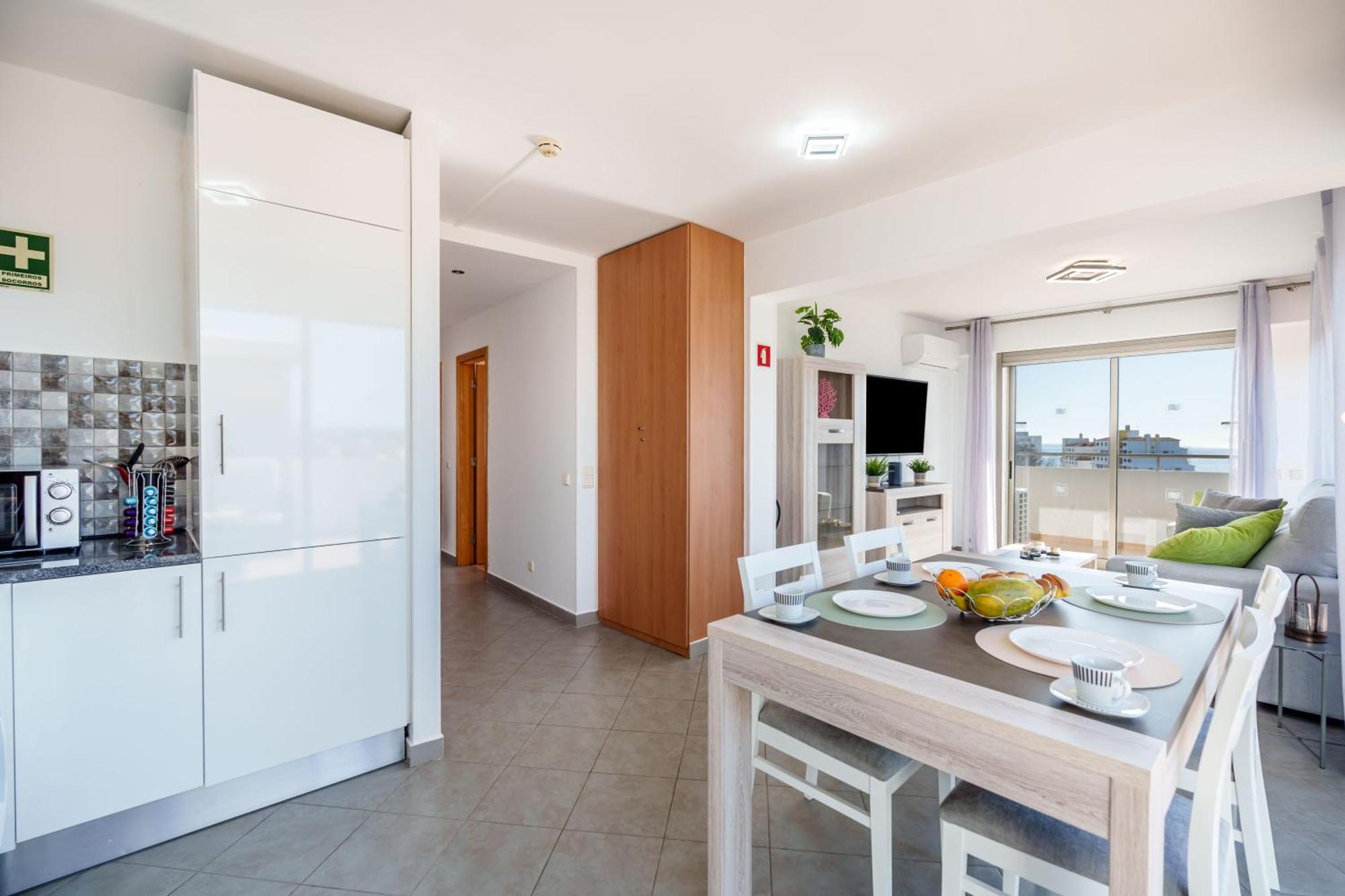 Breathtaking Coral Ocean View Apartment At Oa Portimão Esterno foto