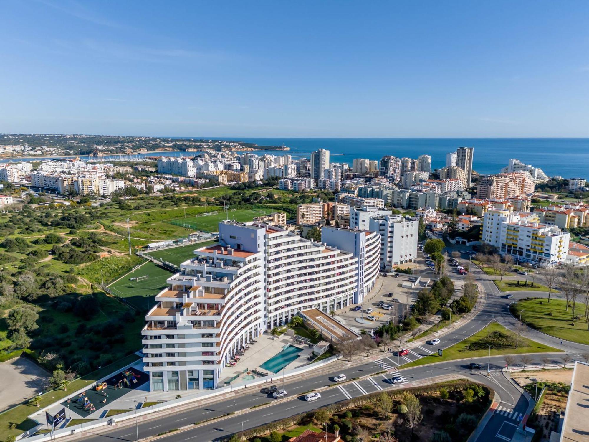 Breathtaking Coral Ocean View Apartment At Oa Portimão Esterno foto