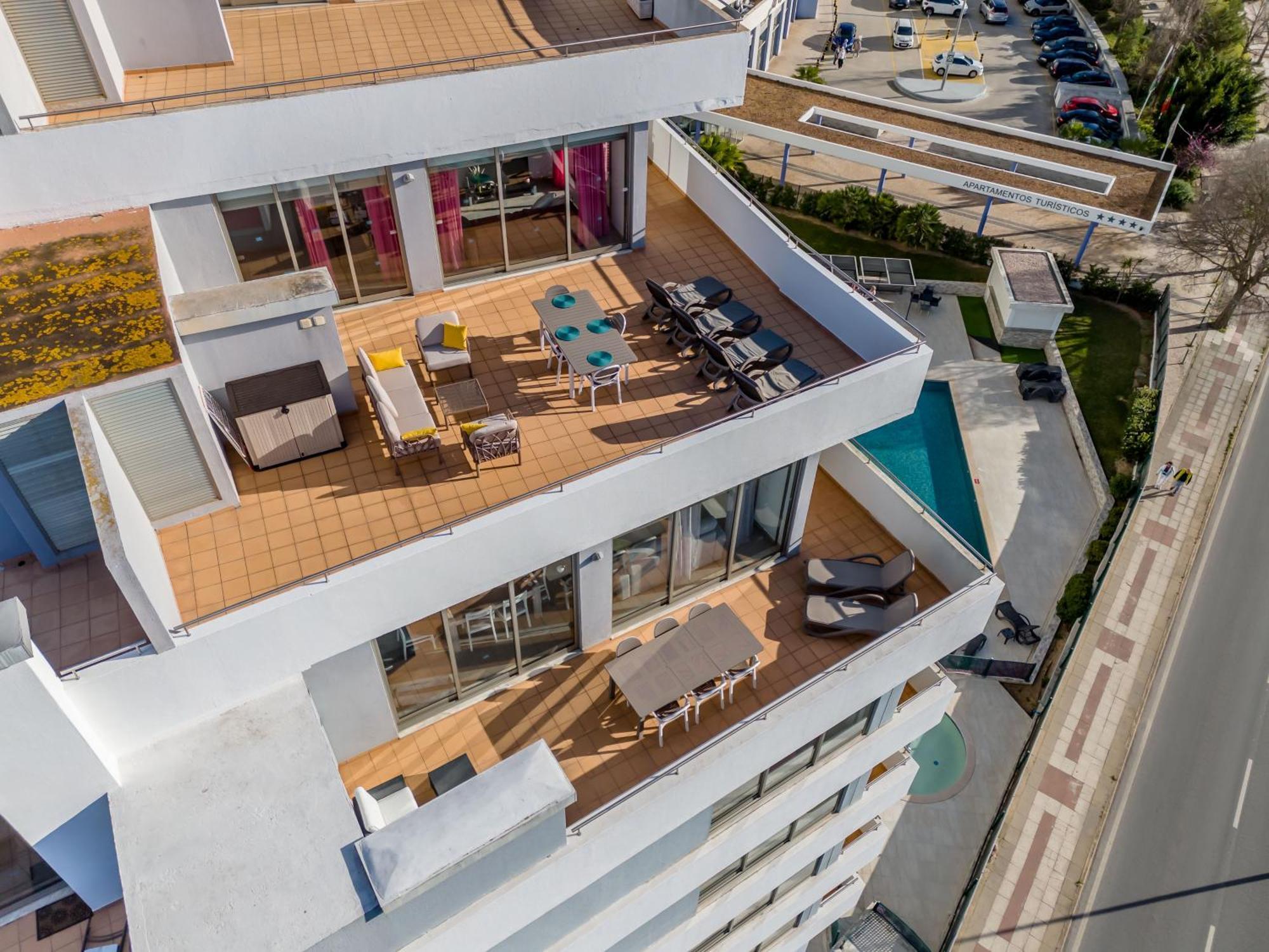 Breathtaking Coral Ocean View Apartment At Oa Portimão Esterno foto